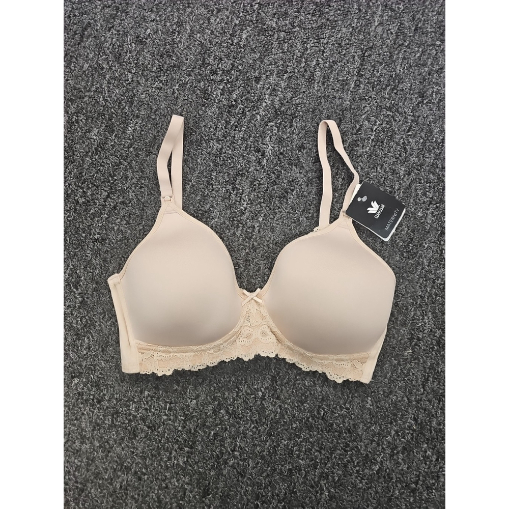 Wacoal Maternity Nursing Wire Free Bra Beige 34C